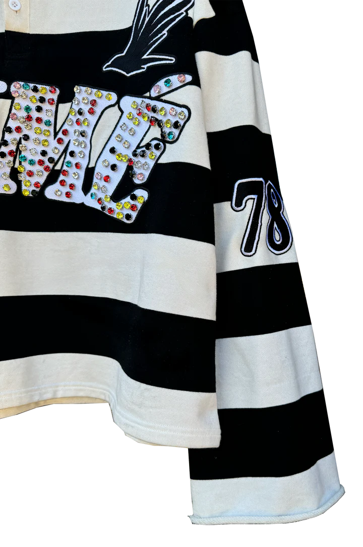 Sume Zebra Rugby Long Sleeve Polo