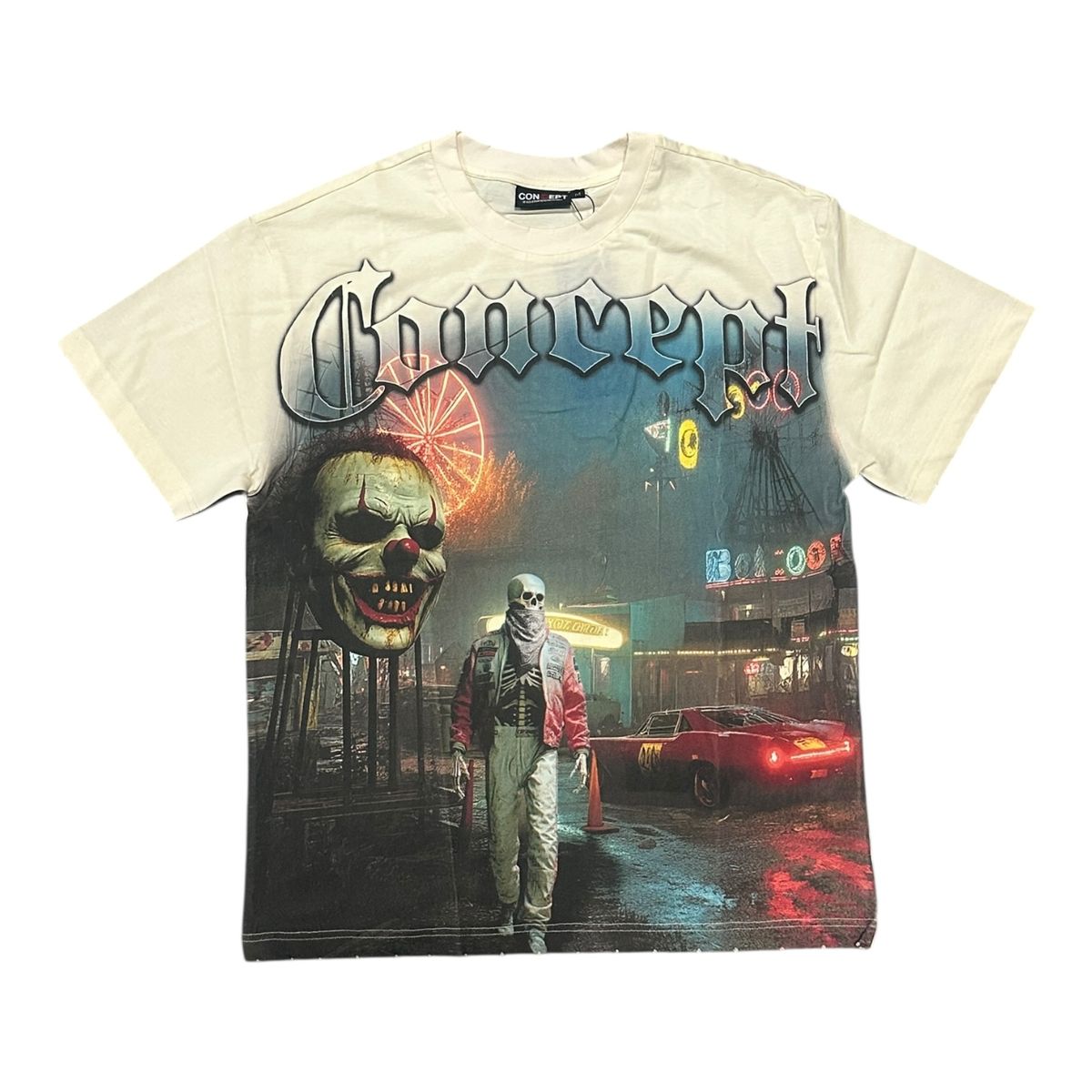 Carnival" Tee -Cream
