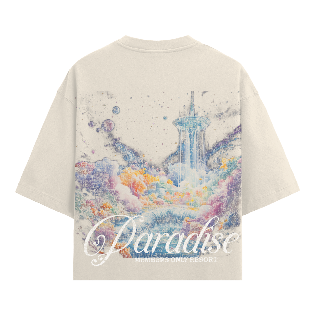 Celestial Getaway Tee Cream