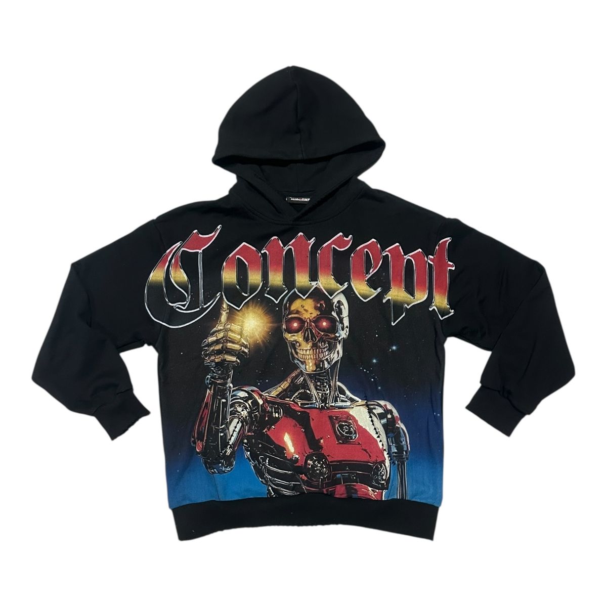 STARLIGHT" HOODY - BLACK