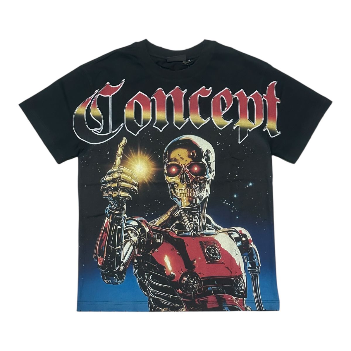 STARLIGHT" TEE - BLK