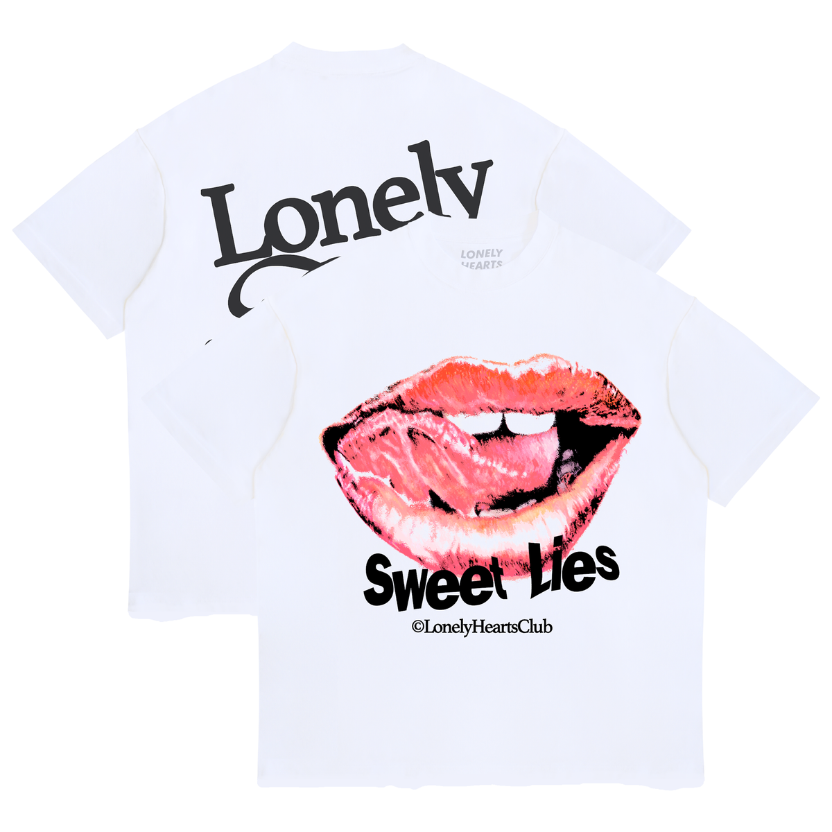 Sweet Lies Cropped Premium T-Shirt