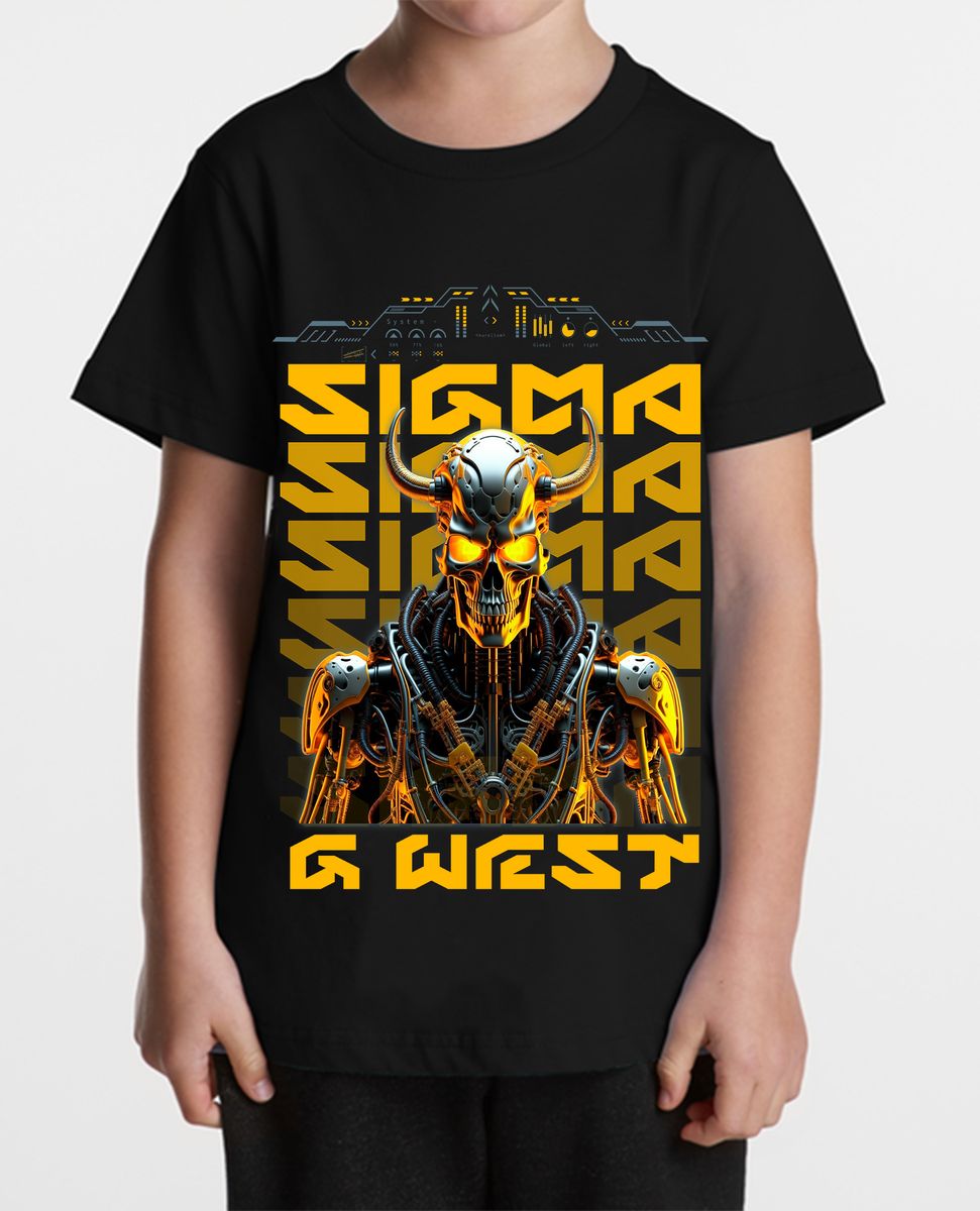 G WEST KIDS CYBER MINOTAUR TEE