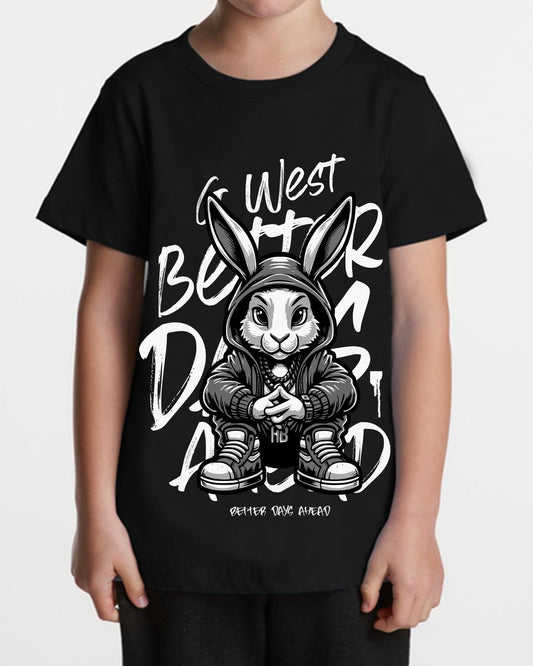 G West Kids Bunny Better Days Ahead Tee