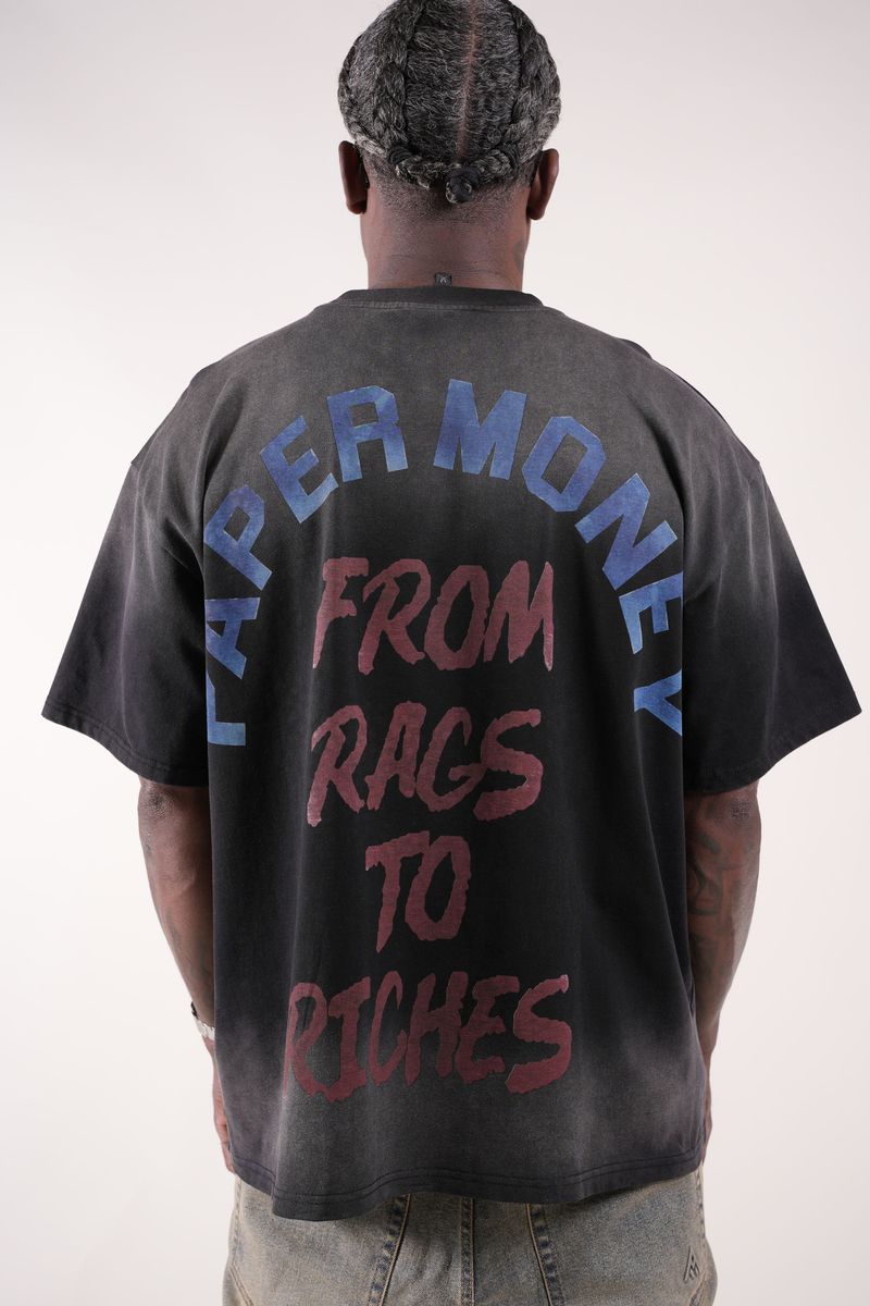 FOR THE DOGS Rhinestone tee