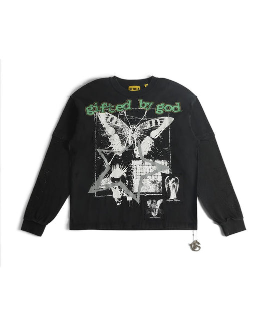 GIFTED BY GOD BLK T