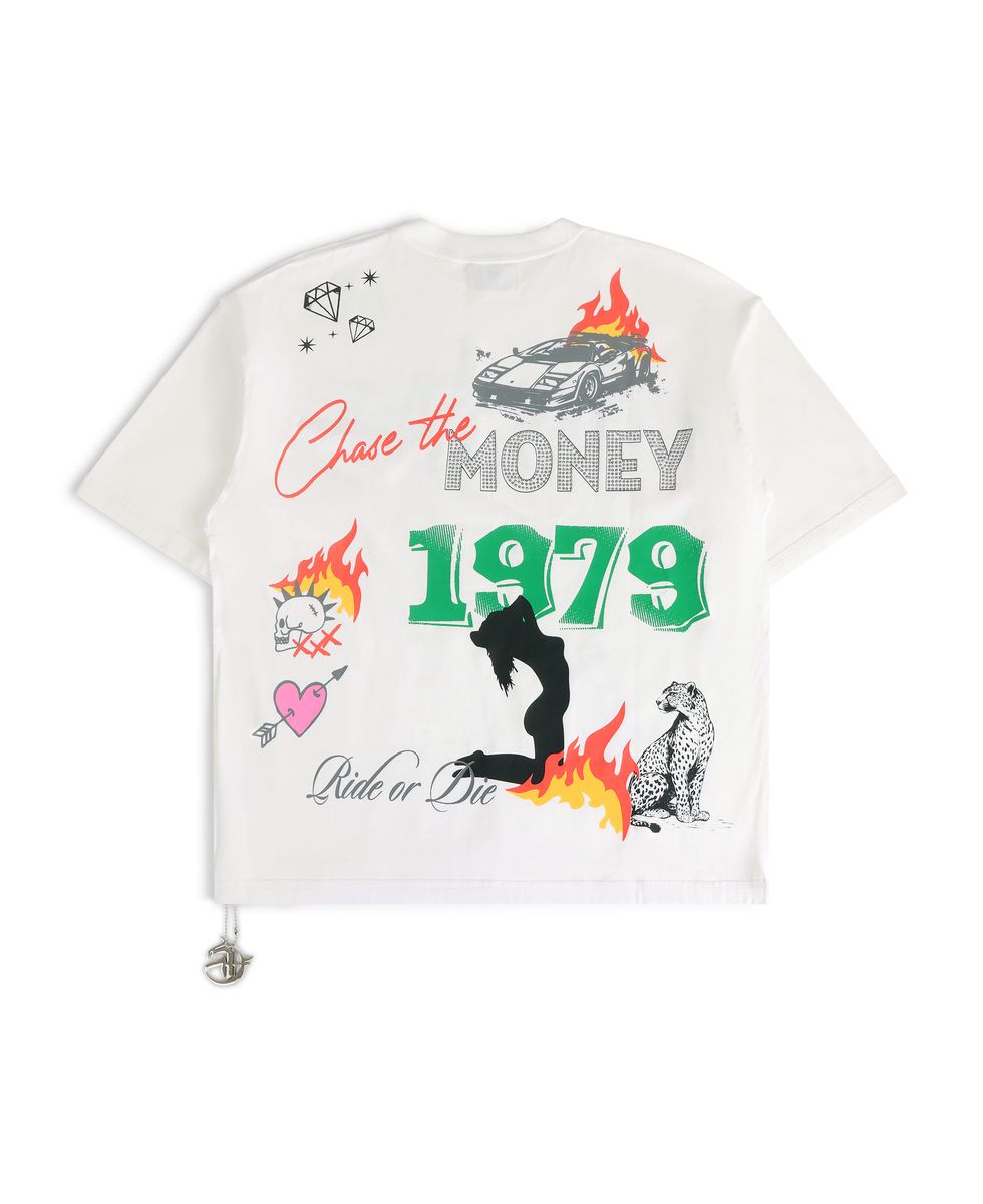 CHASE MONEY WHITE T