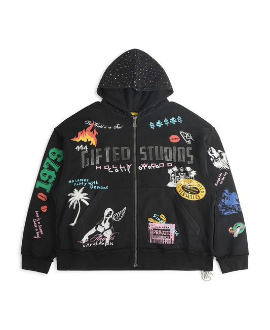 CHASE MONEY BLK HOODY