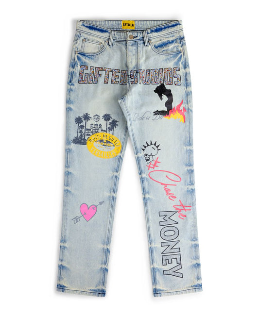 CHASE MONEY LT DENIM