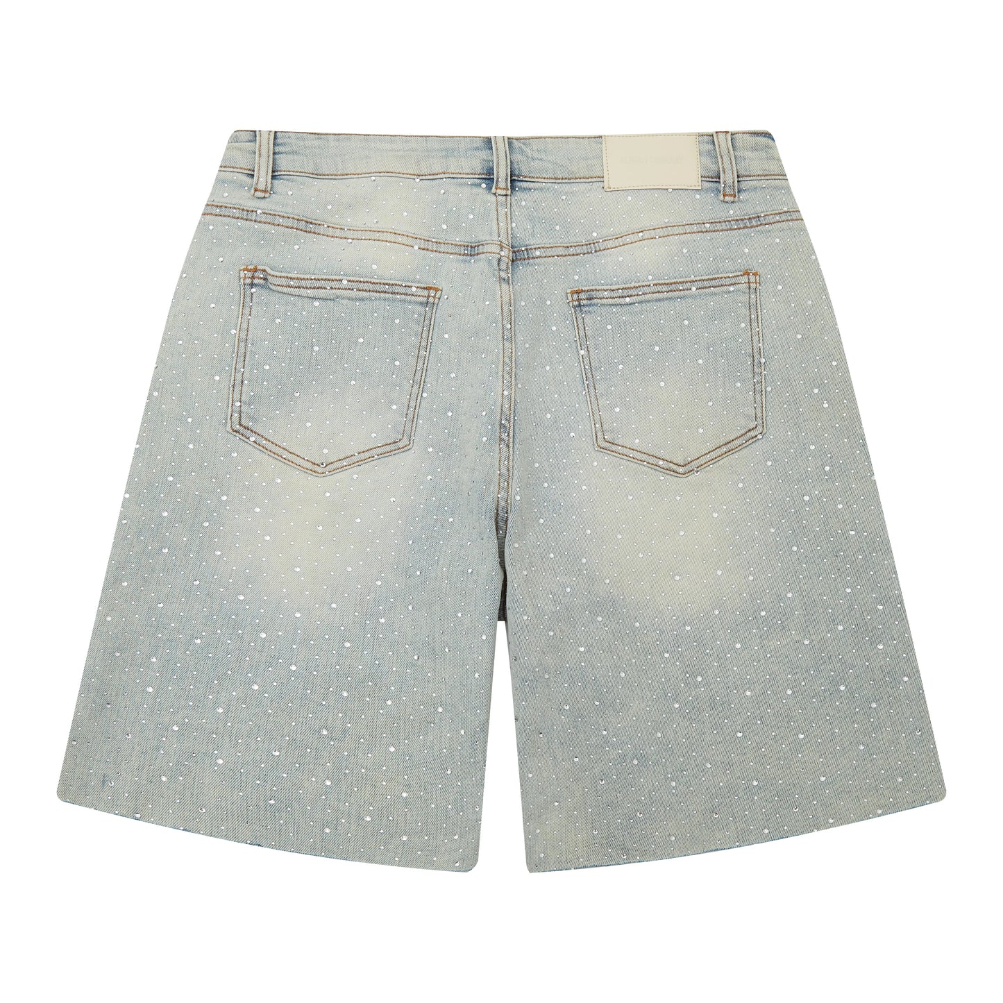 Almost Someday Cosmo Jorts Light Blue