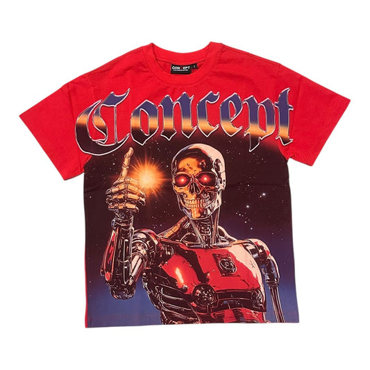 STARLIGHT" TEE - RED
