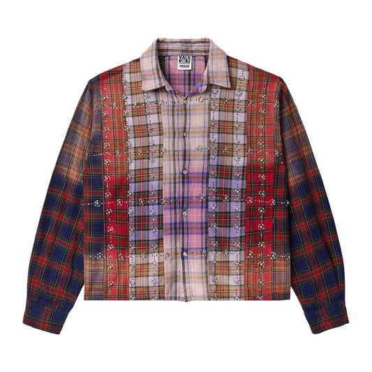 Vale Forever Summer Jam Flannel 'Red/Patchwork'